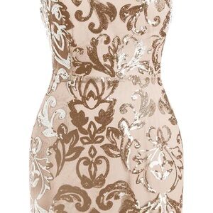 Elegant Sequin Embellished Dress